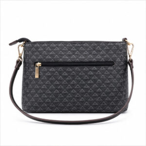 Bolsa mesclado cinza com preto Chenson
