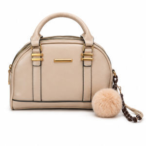 Bolsa bege escuro Happy Valley