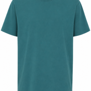 Camiseta verde militar   de algodão