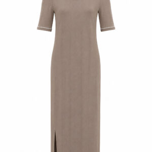 Vestido caqui (taupe) Moda Zuh