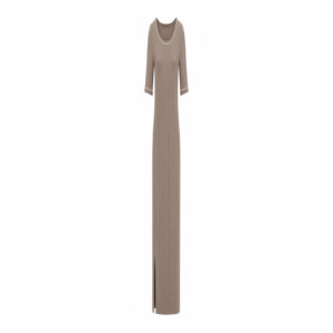 Vestido caqui (taupe) Moda Zuh