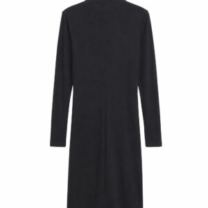 Vestido preto manga longa Viviane Reis