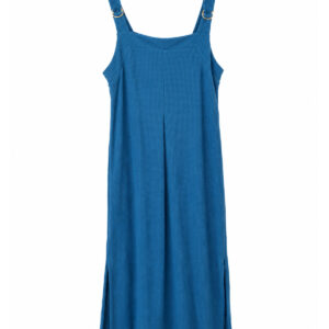 Vestido azul petróleo Viviane Reis