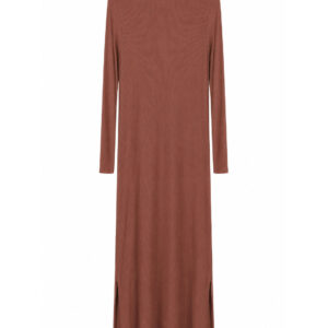 Vestido marrom chocolate Cavallini