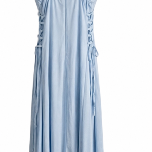Vestido azul bebê com alça Importada