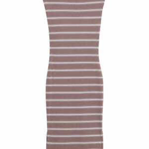 Vestido marrom cac Lecimar