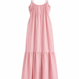 Vestido rosa bebê de alça Importada