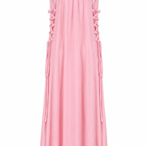 Vestido rosa bebê de alça Importada