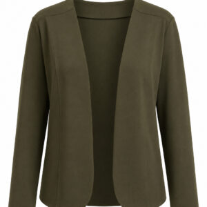 Blusa blazer verde olivia/militar aberto Cavallini
