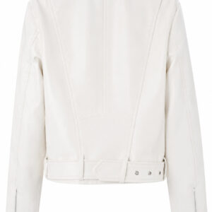 Blusa jaqueta biker off white  Importada