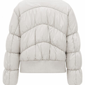 Blusa jaqueta puffer off white Importada
