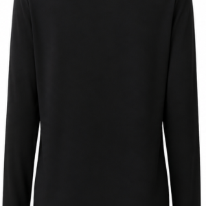 Blusa preta de manga longa  FTtrend