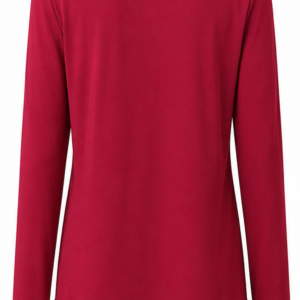 Blusa marsala de manga longa  FTtrend