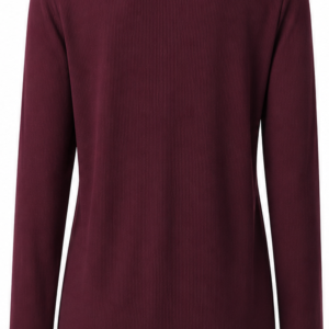 Blusa vinho intenso canelada térmica  Importada