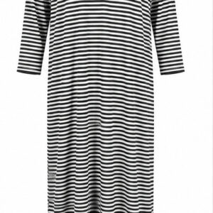 Vestido Listrado Longo Importado