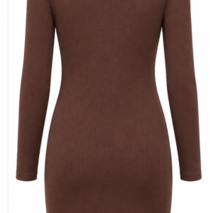 Vestido Longo Canelado Importado
