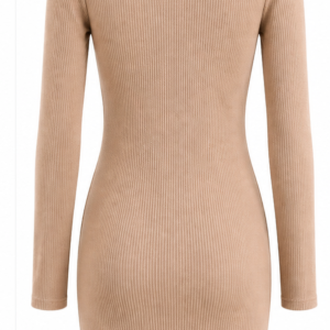 Vestido Longo Canelado Importado