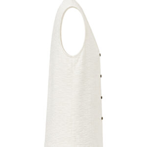 Blusa Colete Texturizado com Decote V