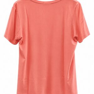 Blusa Lúcia de Manga Curta com Gola Careca Importada